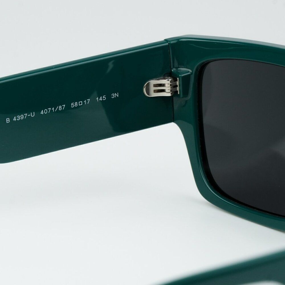 NEW Burberry BE4397U MICAH 407187 Green Dark Grey Unisex Sunglasses - Picture 9 of 10